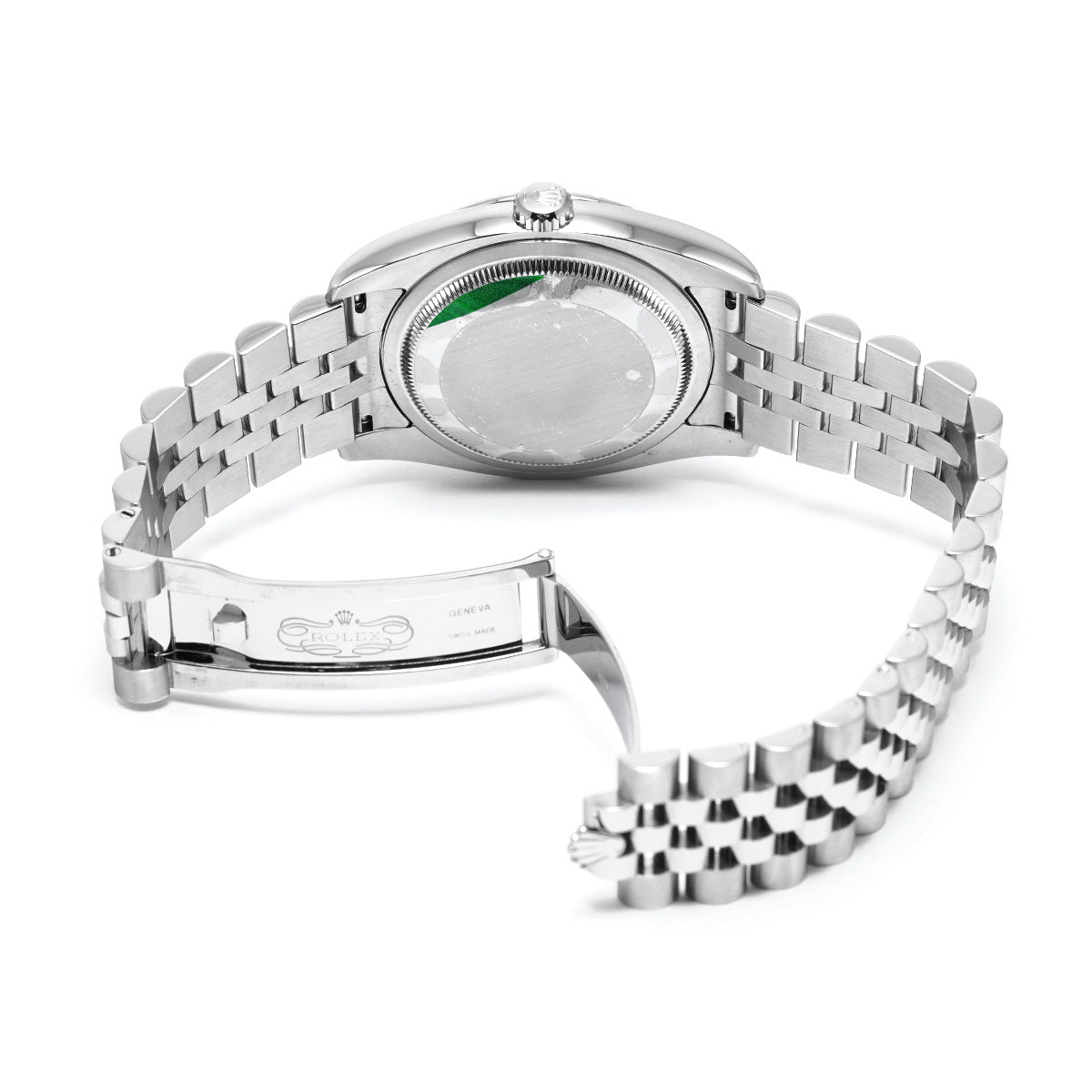 DATE JUST 116234 D (manufactured circa 2005) White ROLEX Men's [Pre-Owned].