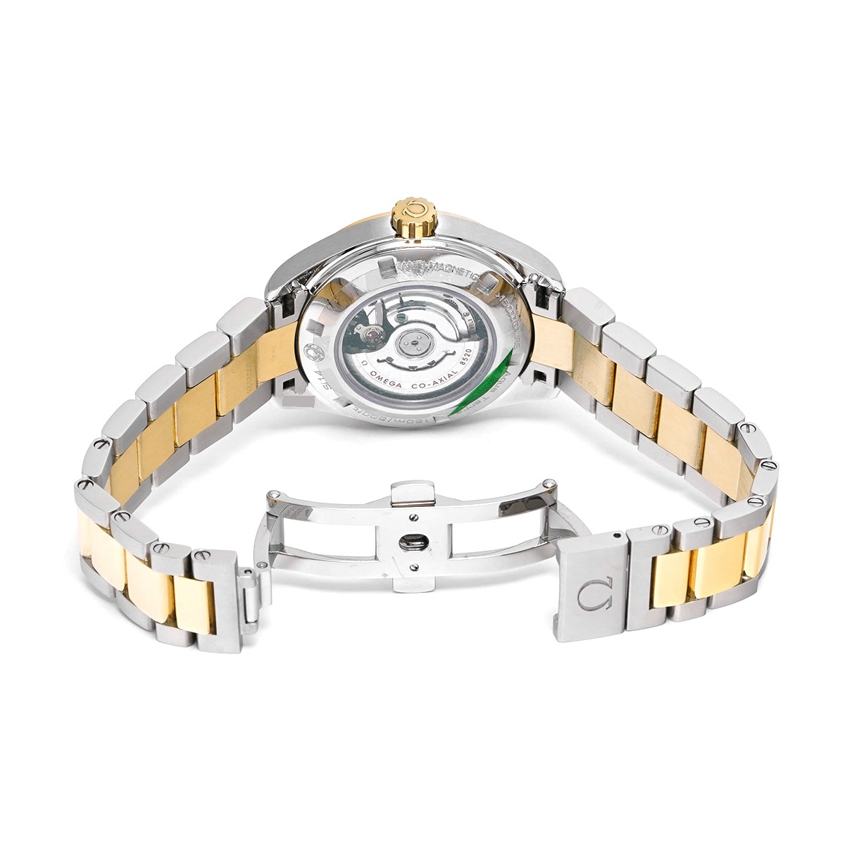 Seamaster Aqua Terra 150M 231.25.34.20.55.006 White MOP/Diamond OMEGA Ladies [Pre-owned]