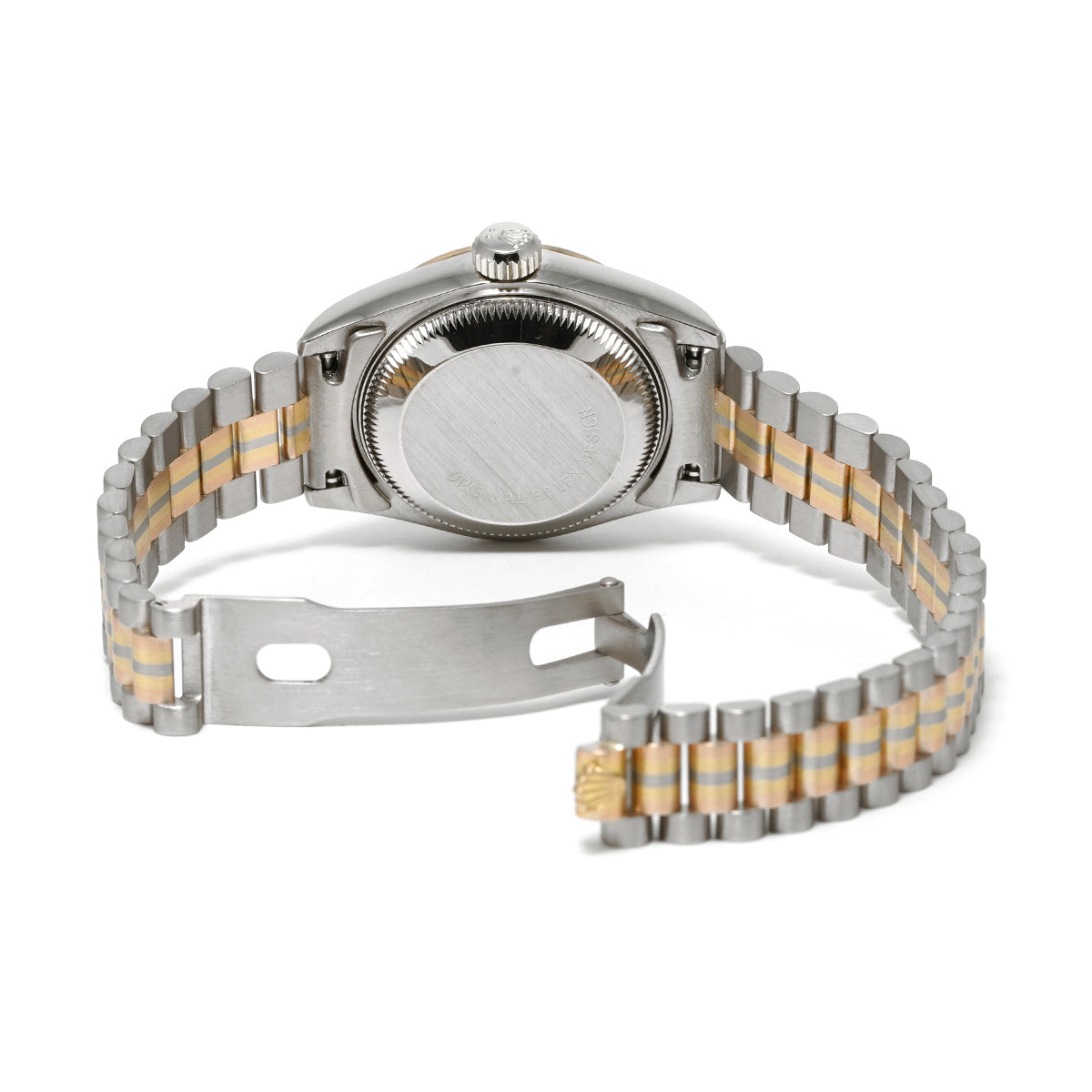 DATE JUST TRIDOR 69179BIC L No. (manufactured circa 1989) Champagne ROLEX Ladies [Pre-owned].