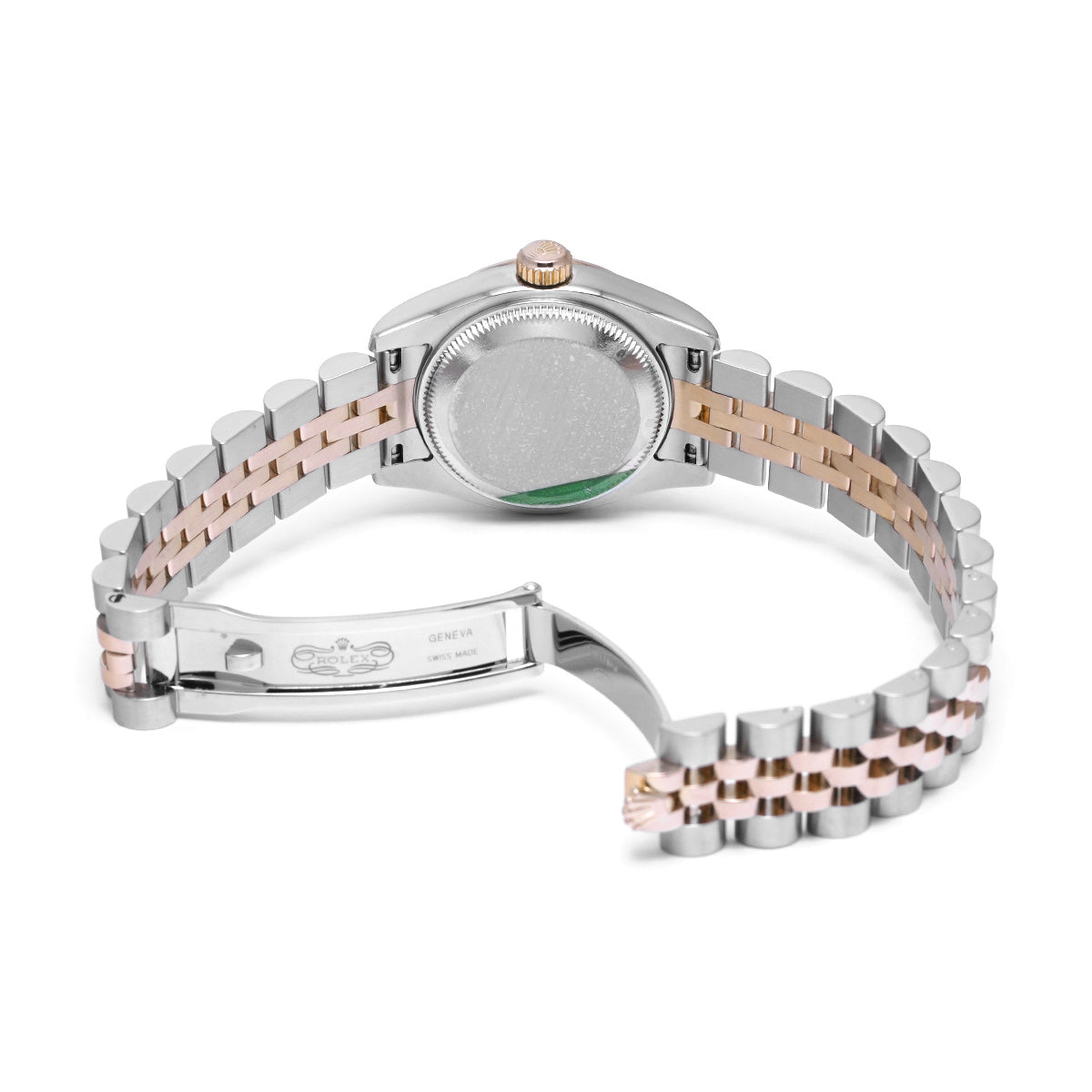 DATE JUST 179171G (manufactured circa 2005) White/Diamond ROLEX Ladies [Pre-Owned].