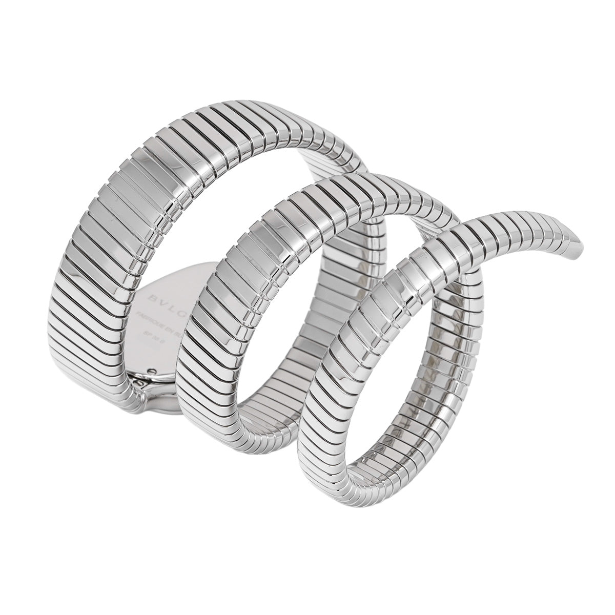 Serpenti Tubogas SP35S White BVLGARI Ladies [Pre-owned].