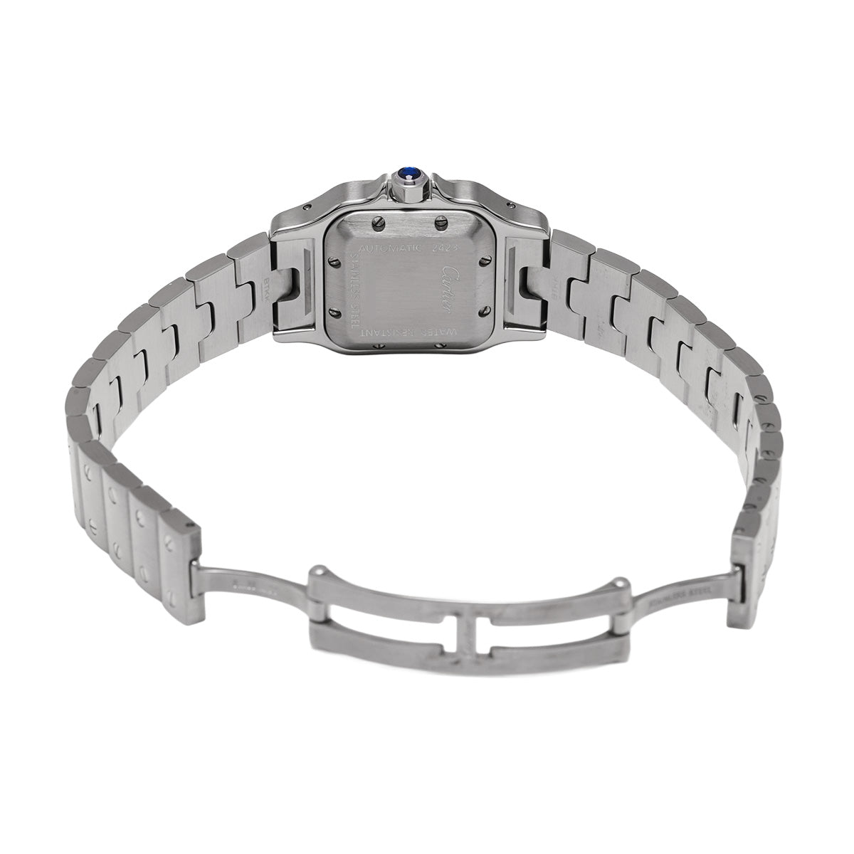 W20054D6 Santos Galve SM Silver CARTIER Ladies [Pre-owned]