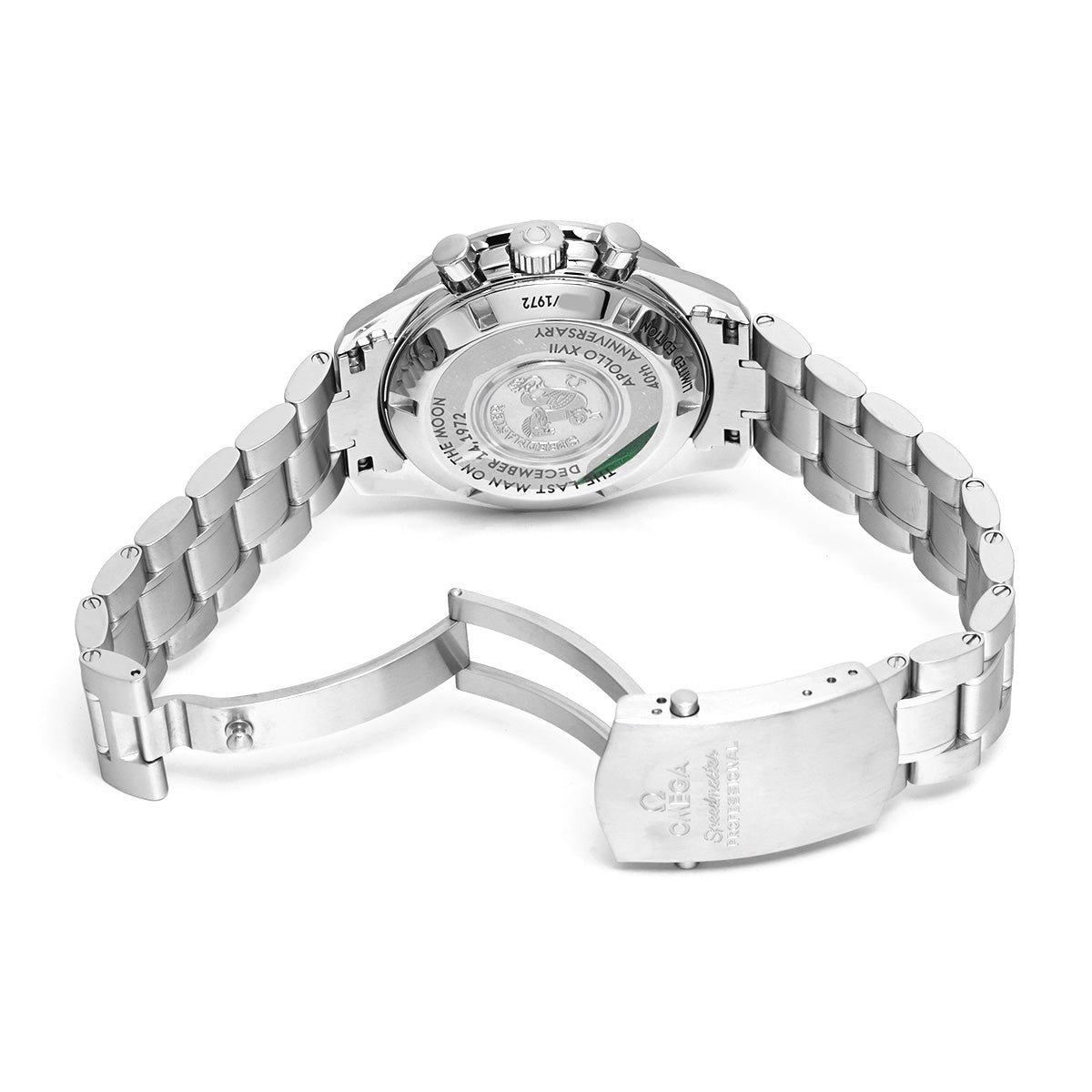 Speedmaster Apollo 17 40th 311.30.42.30.99.002 Silver OMEGA Men's [Pre-Owned].