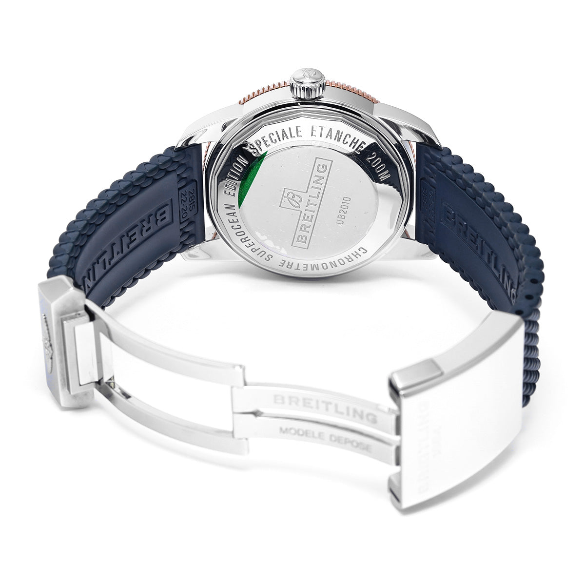 Super Ocean Heritage B20 Automatic 42 UB2010161C1S1 Blue BREITLING Men's [Pre-Owned].