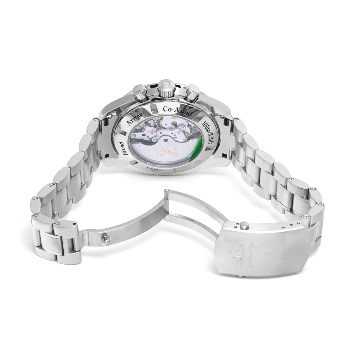 Speedmaster Broad Arrow Co-Axial 321.10.44.50.02.001 Silver OMEGA Men's [Pre-Owned].