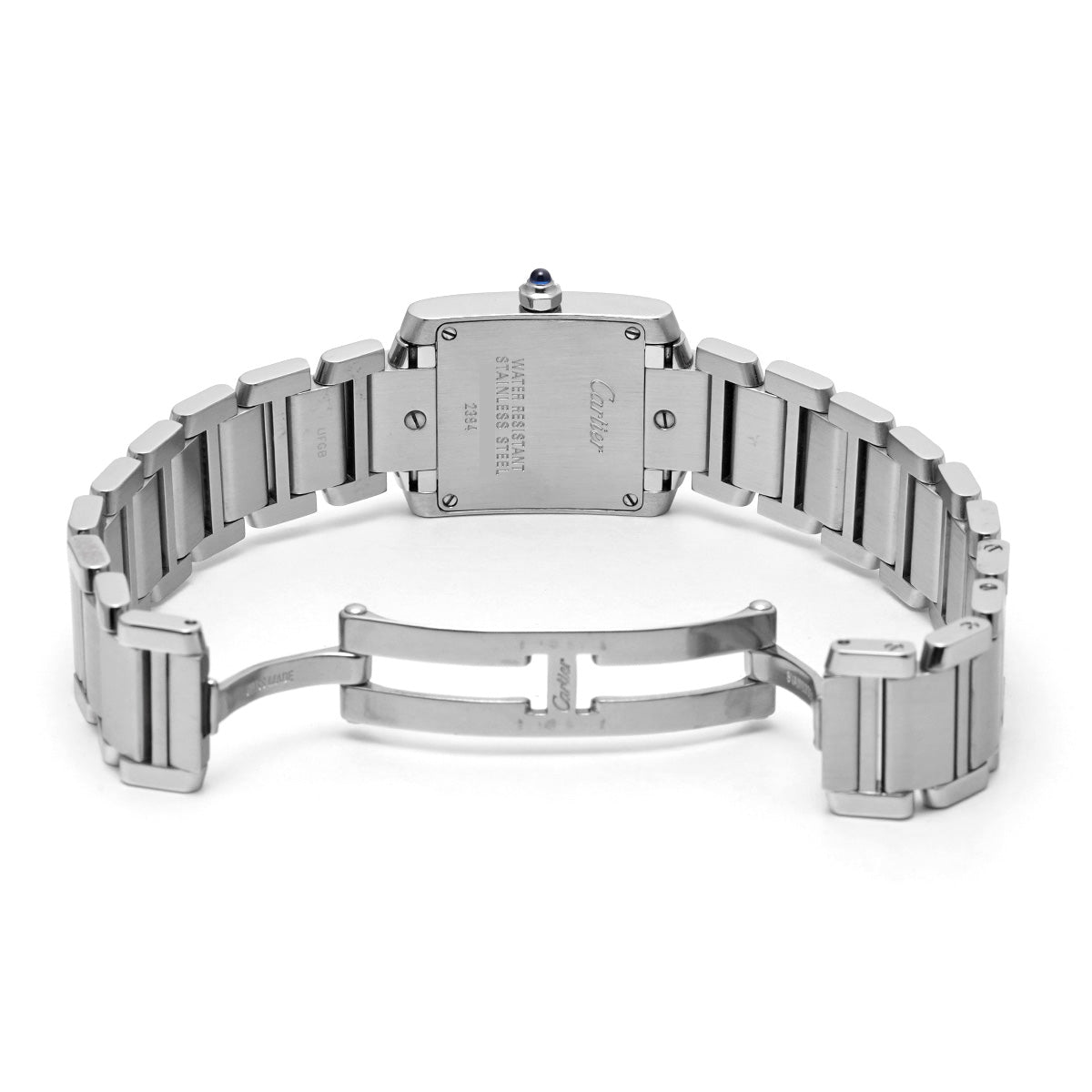Tank Francaise SM W51008Q3 Silver CARTIER Ladies [Pre-owned]