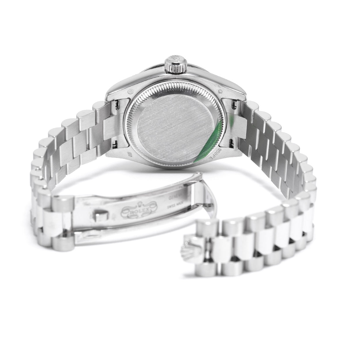 DATE JUST 179136G Silver/Diamond ROLEX Ladies [Pre-Owned].