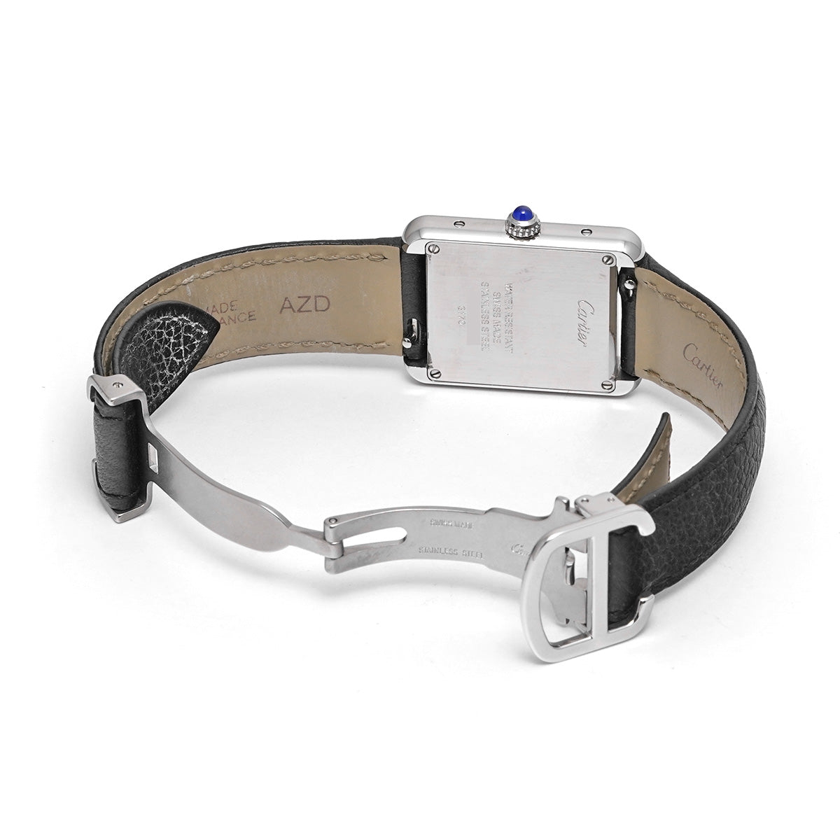 Tank Solo SM WSTA0030 Silver CARTIER Ladies [Pre-owned]