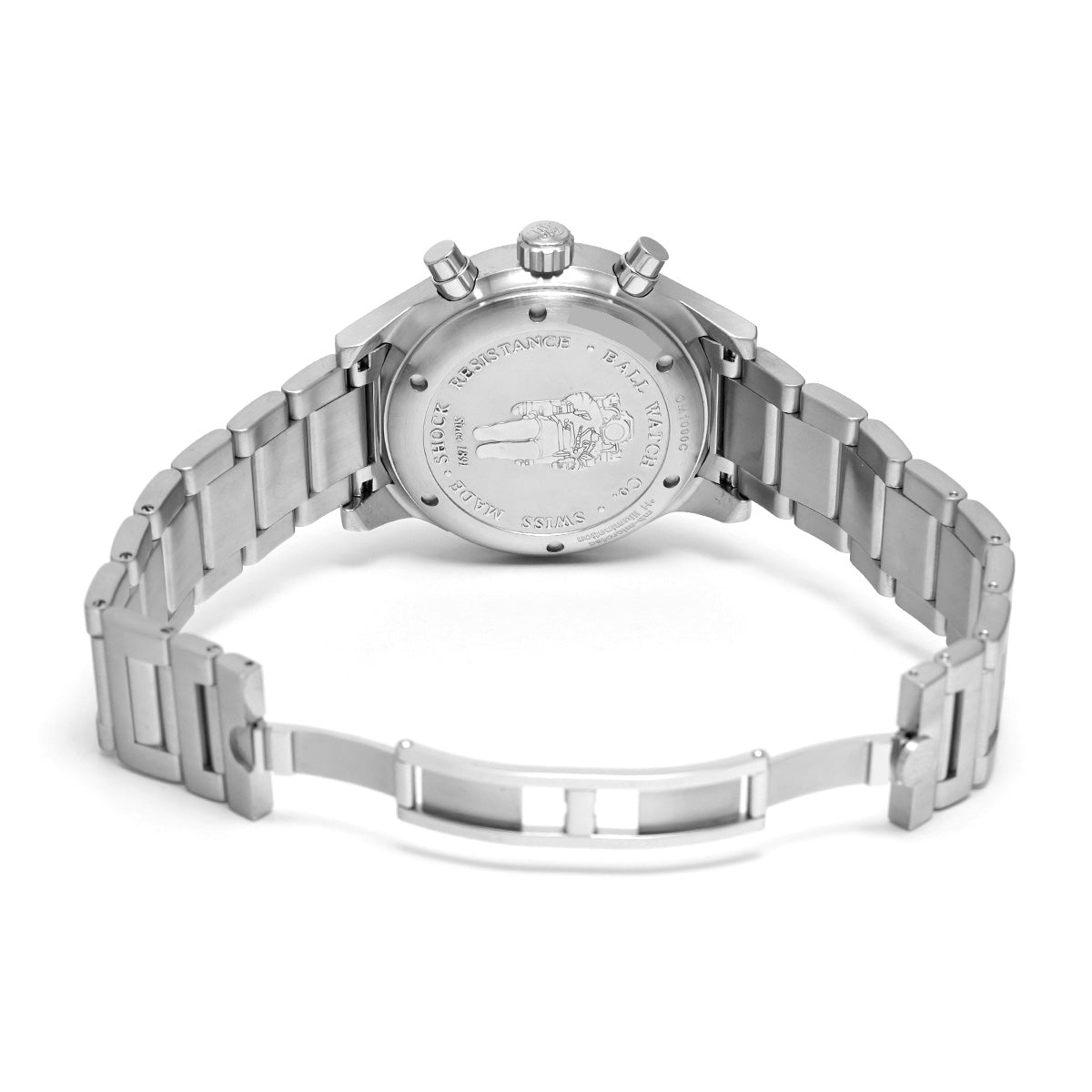 Storkman CM1090C-SJ-WH1BE White/Gray BALLWATCH Men's [Pre-owned].