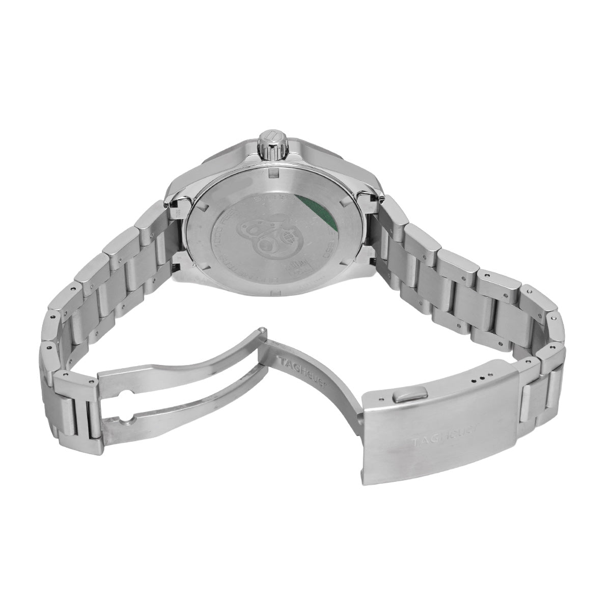 Aquaracer Quartz WAY1111.BA0928 Silver TAG HEUER Men's [Pre-Owned].