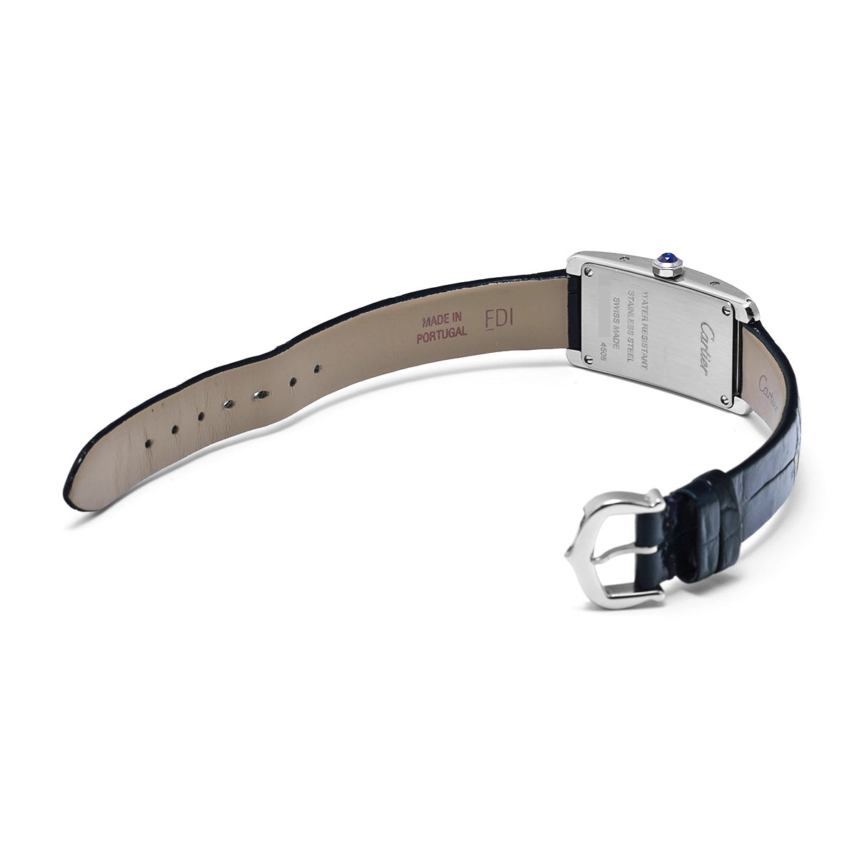 Tank American WSTA0082 Silver CARTIER Ladies [Pre-owned]