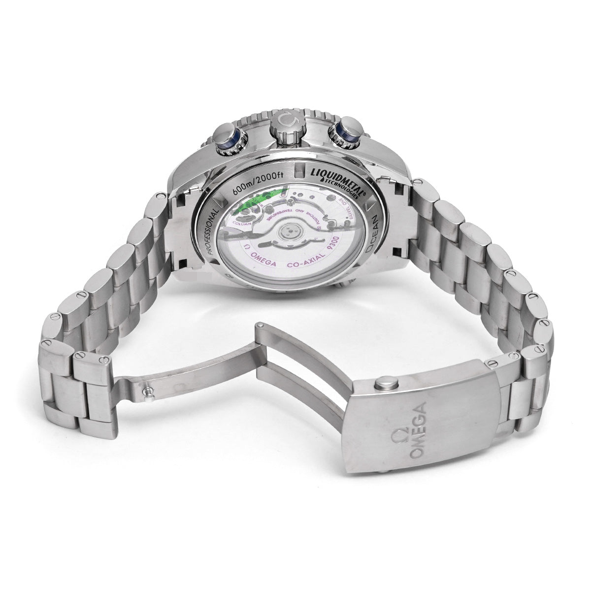 Seamaster Planet Ocean 600 Co-Axial Chronograph 232.90.46.51.03.001 Blue OMEGA Mens [Pre-Owned].