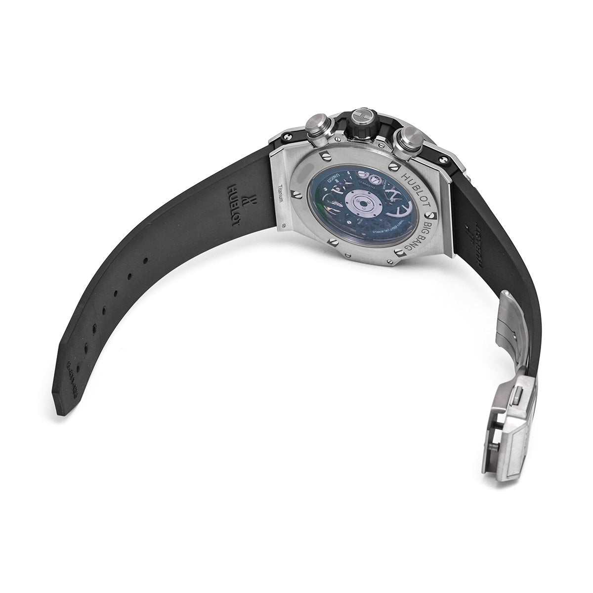Big Bang Unico Titanium 411.NX.5179.RX Blue HUBLOT Men's [Pre-owned]