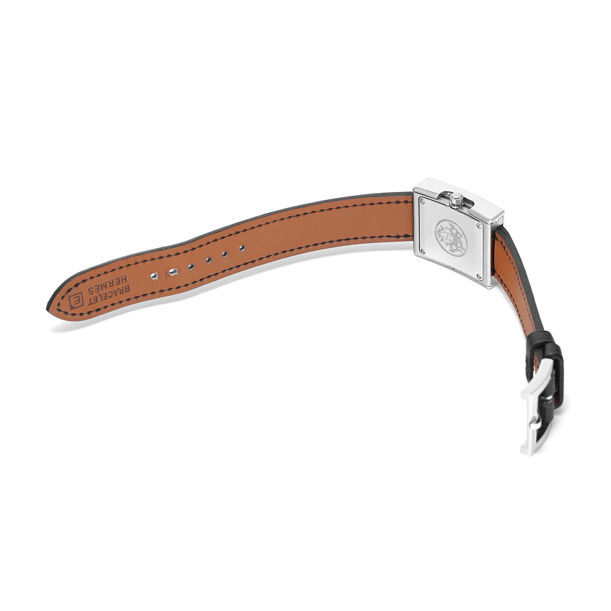 Belt watch BE1.120.470 Ivory HERMES Ladies [pre-owned].