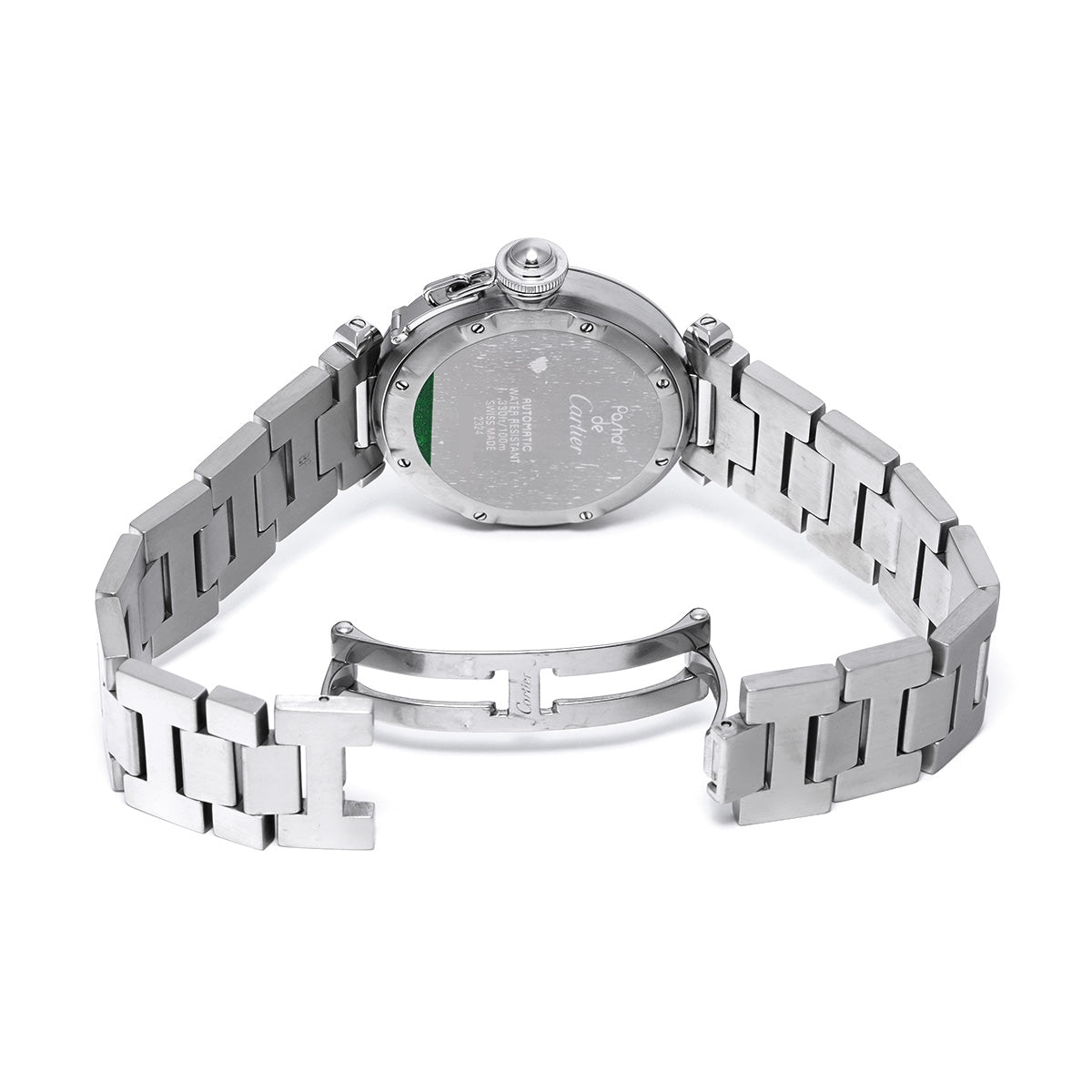 Pasha C W31023M7 Silver CARTIER Unisex [Pre-Owned].