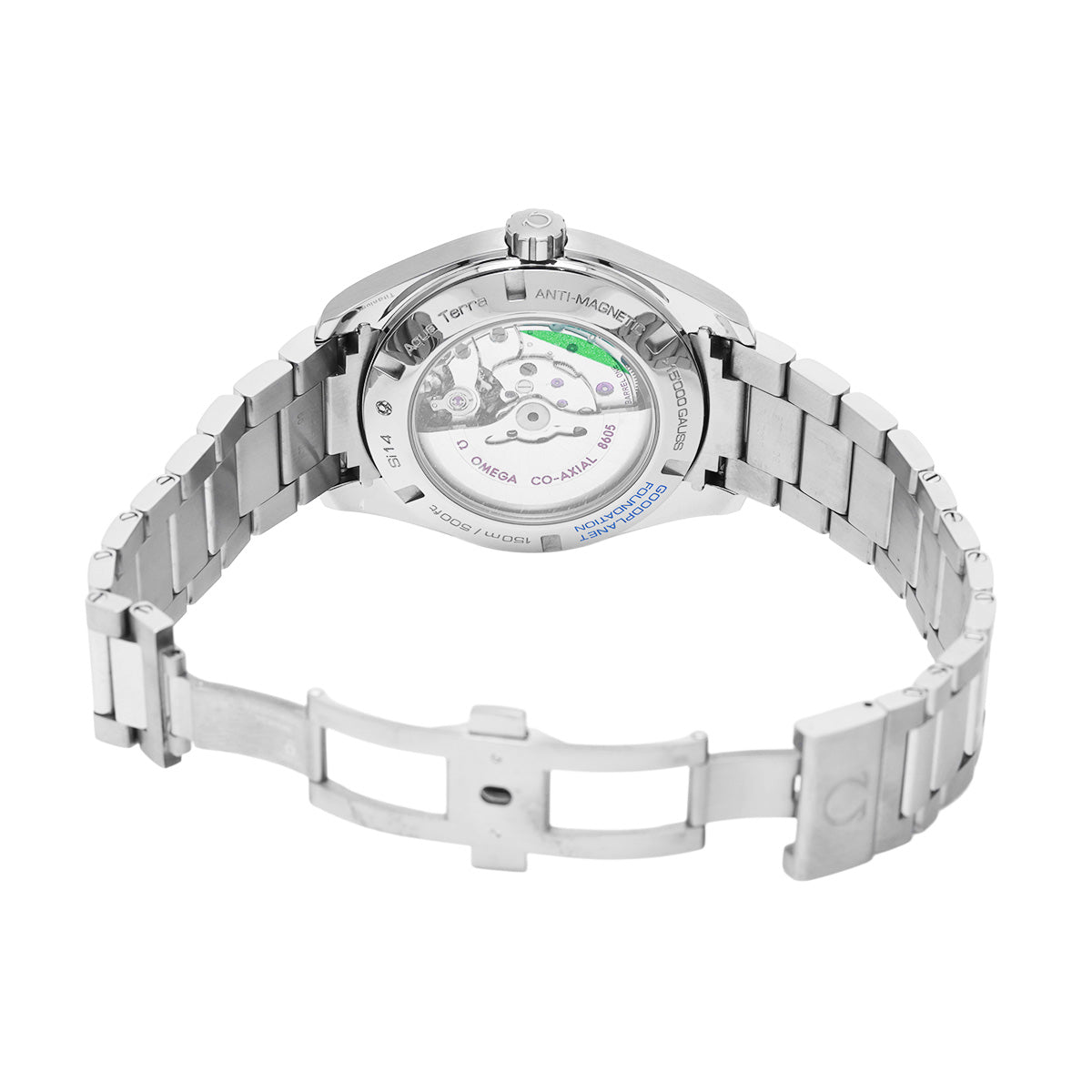 Seamaster Aqua Terra Good Planet Master Co-Axial GMT 231.90.43.22.04.001 White OMEGA Men's [pre-owned]