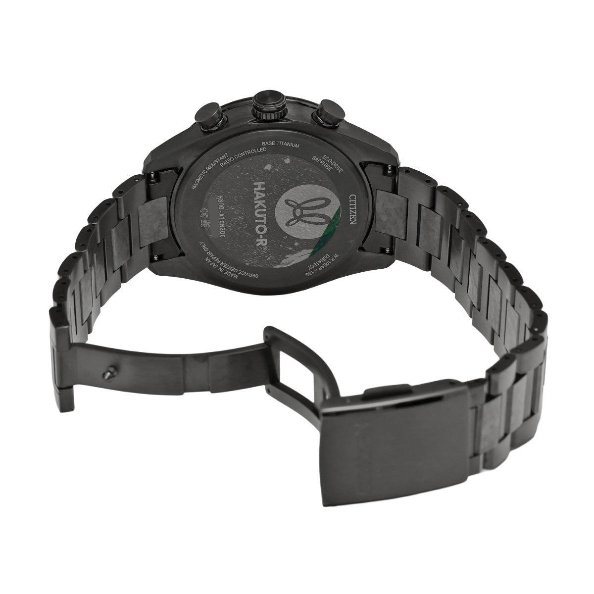 AT8287-62E Atessa ACT Line HAKUTO-R Collaboration Model Black CITIZEN Men's [Pre-owned]