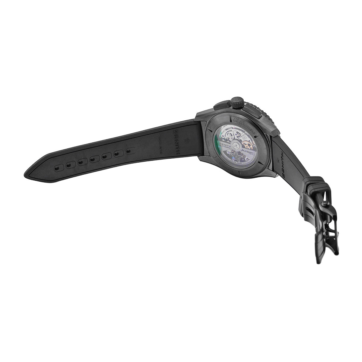 El Primero Stratos Stratos Spindrift 75.2060.4061/21.R573 Black ZENITH Men's [pre-owned]