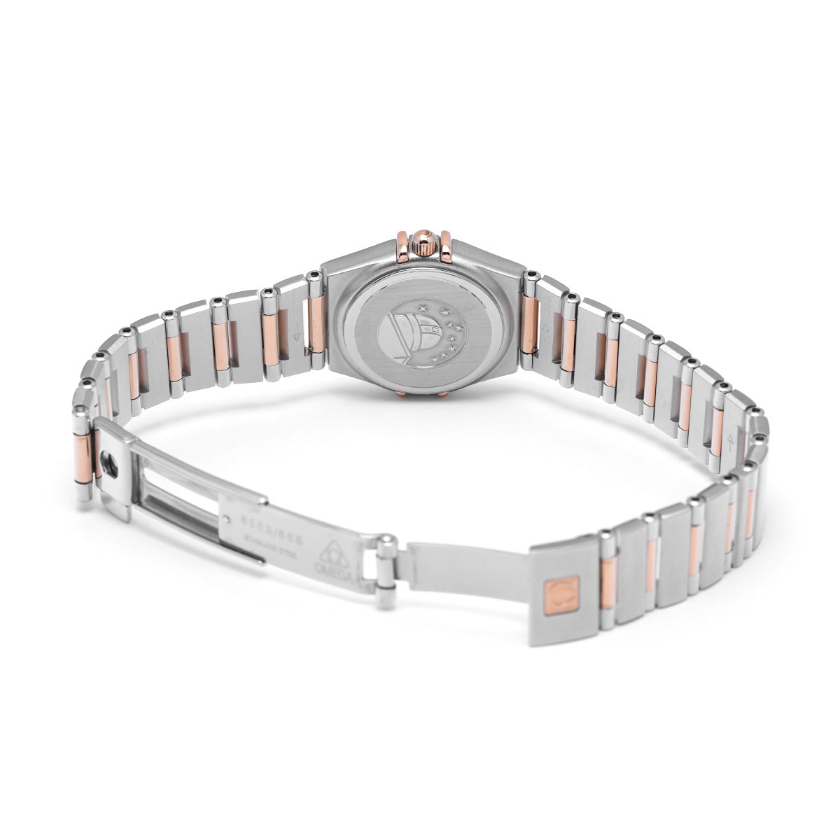 Constellation Small 1358.60 Brown/Diamond OMEGA Ladies [Pre-Owned].