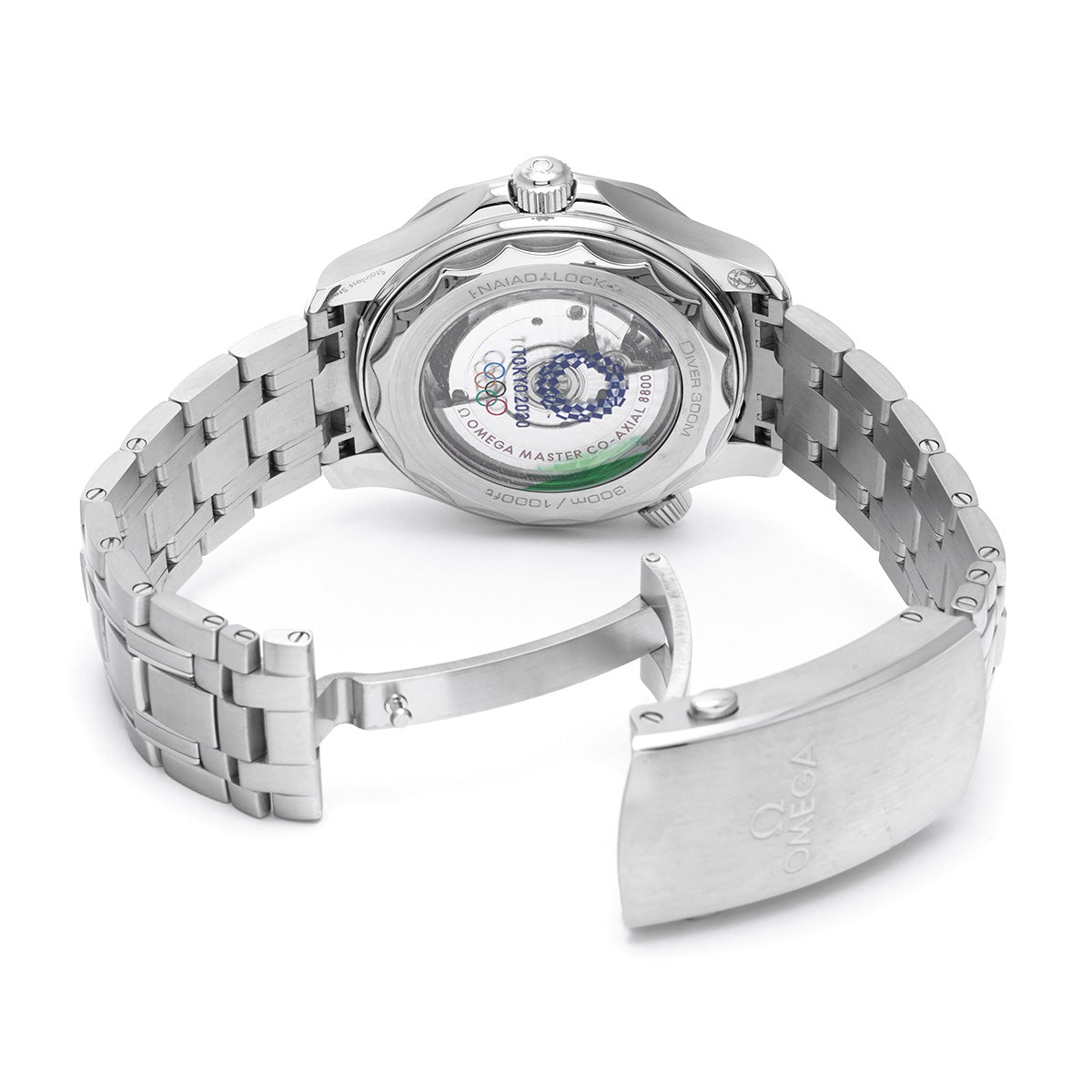 Seamaster Diver 300 Co-Axial Master Chronometer 2020 Tokyo Olympics 522.30.42.20.04.001 White OMEGA Mens [Pre-Owned].