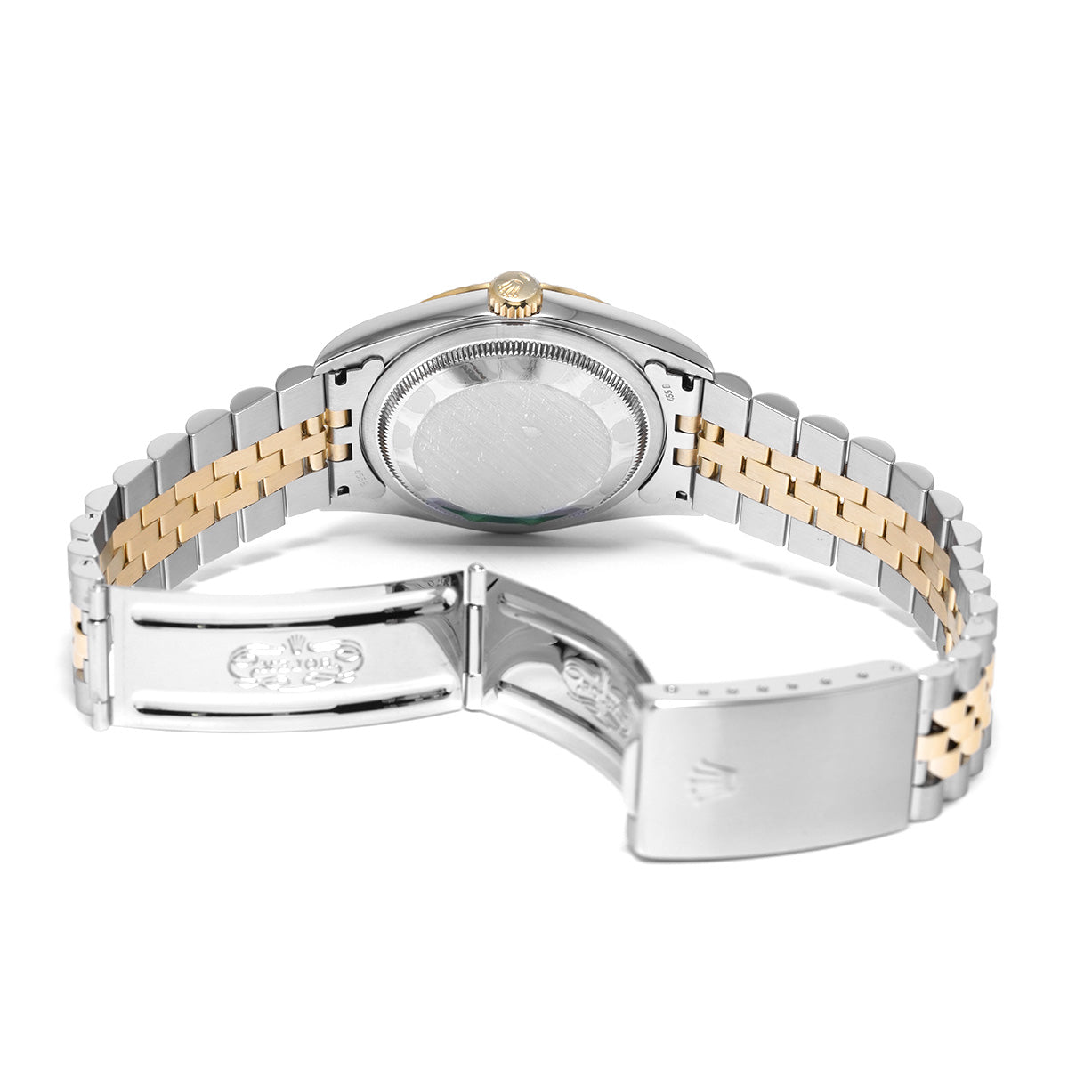 DATE JUST 16233NR W (made around 1995) White MOP ROLEX Men's [Pre-Owned].
