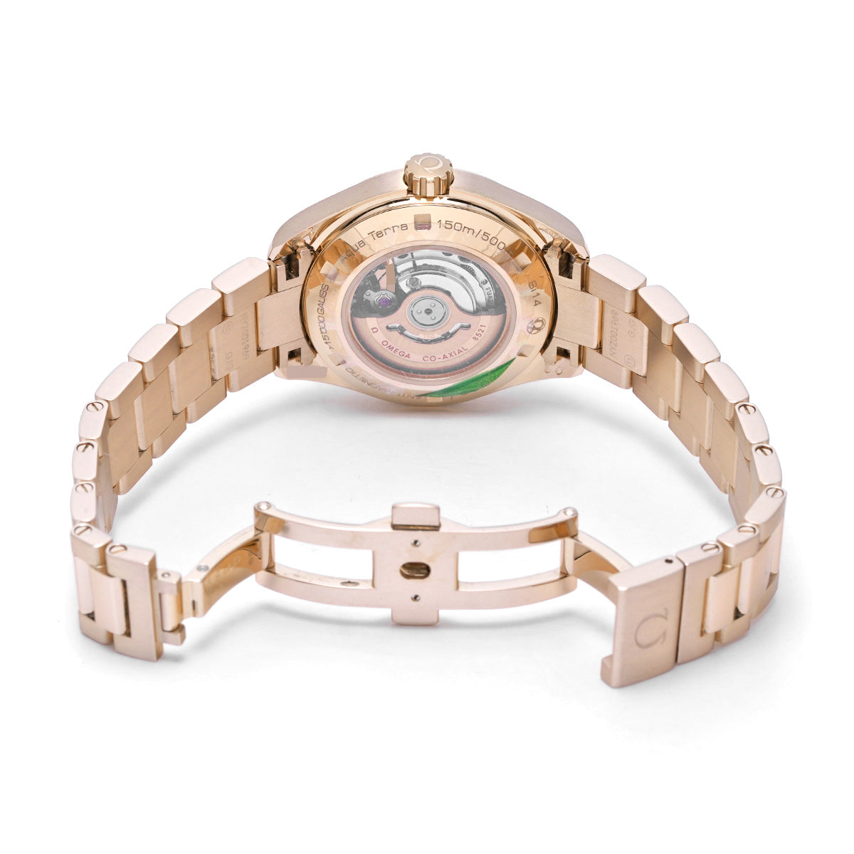Seamaster Aqua Terra Master Co-Axial 231.55.34.20.55.003 White MOP/Diamond OMEGA Ladies [Pre-Owned]