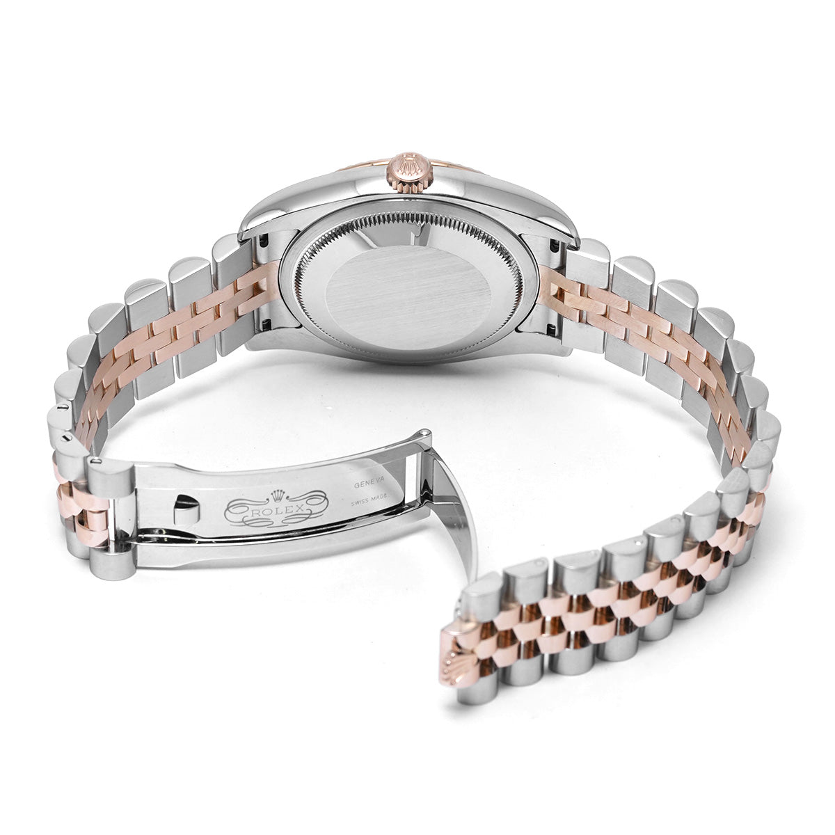 DATE JUST 116231 D (manufactured circa 2005) Pink ROLEX Men's [Pre-Owned].