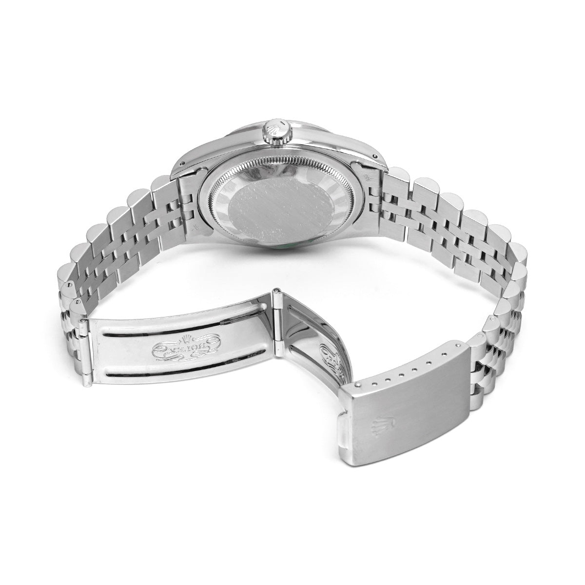 DATE JUST 16234 X (manufactured circa 1991) White ROLEX Men's [Pre-Owned].