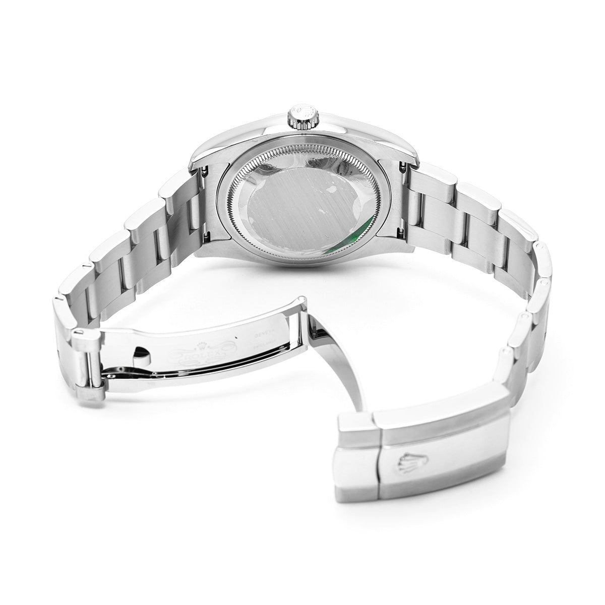 DATE JUST 116200 G (manufactured circa 2011) Gray Flower ROLEX Men's [Pre-Owned].