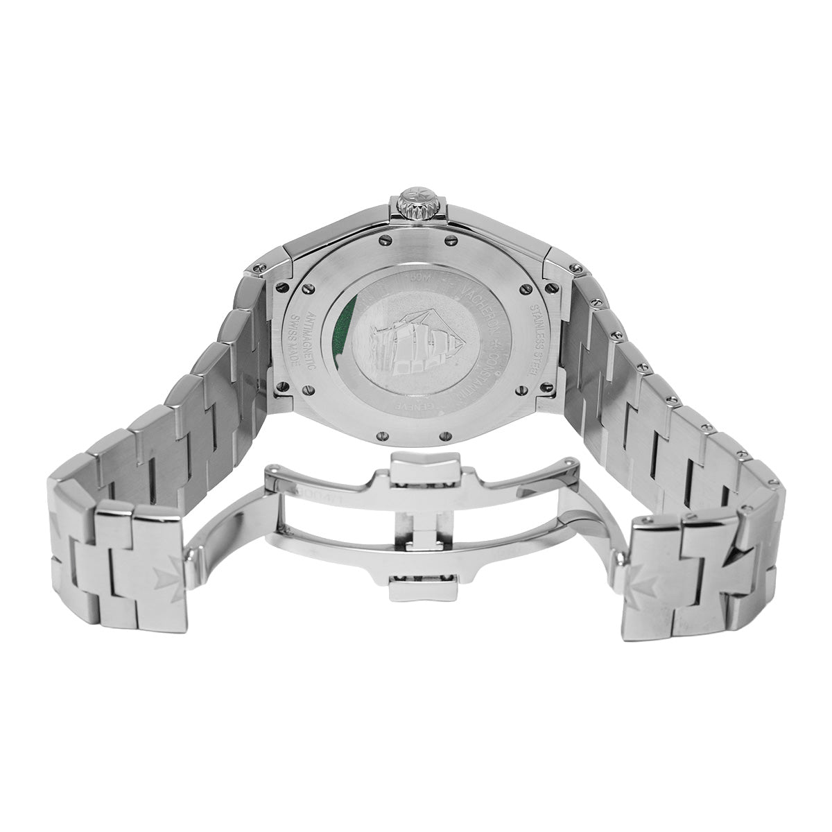 47040/B01A-9093 Overseas Large Size Silver VACHERON CONSTANTIN Men's [Pre-owned].