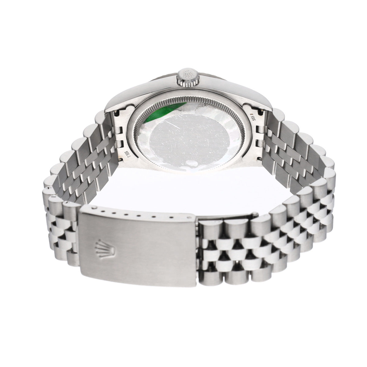 DATE JUST 16234G T (manufactured circa 1997) Silver/Diamond ROLEX Men's [Pre-Owned].