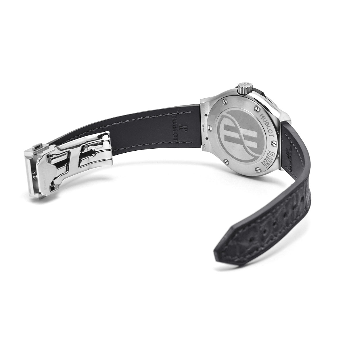 Classic Fusion Titanium Racing Gray 581.NX.7071.LR.1104 Gray HUBLOT Ladies [Pre-owned]