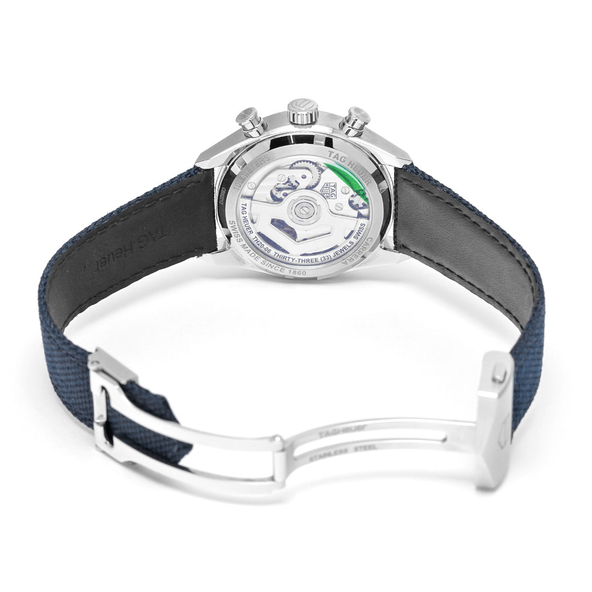 Carrera Skipper CBS2213.FN6002 Blue TAG HEUER Men's [Pre-Owned].