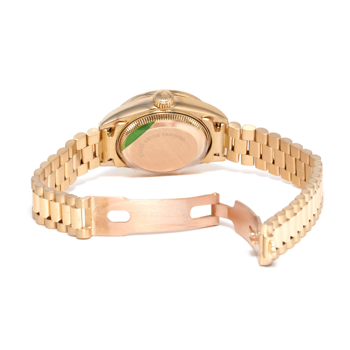 DATE JUST 69158G E (manufactured circa 1991) Champagne/Diamond ROLEX Ladies [Pre-Owned].