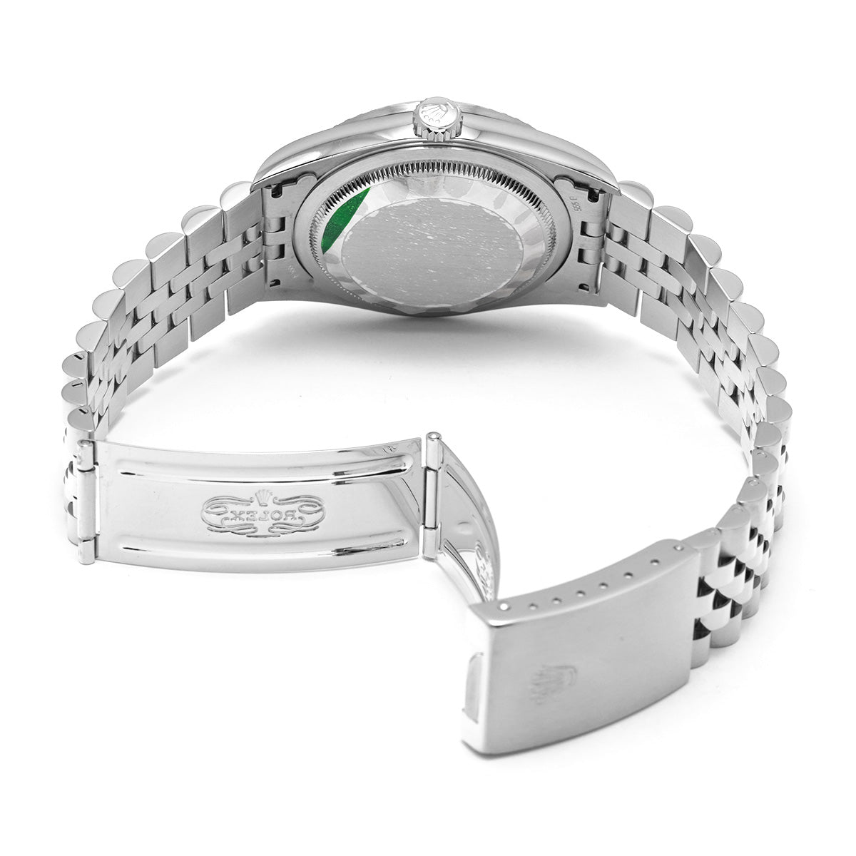 DATE JUST 16220 T (manufactured circa 1997) Silver ROLEX Men's [Pre-owned].