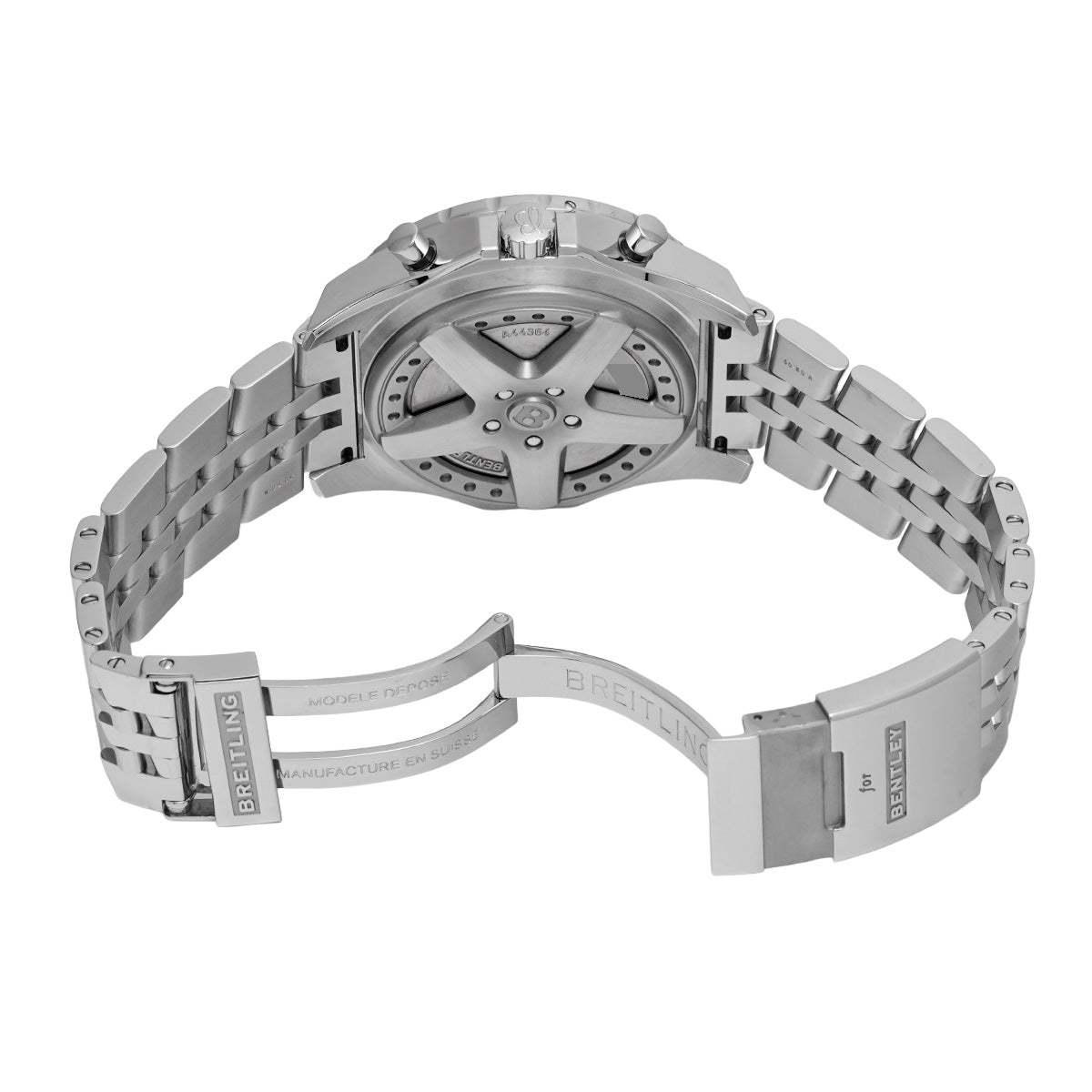 Bentley 6.75 A44364 Black BREITLING Men's [Pre-Owned].