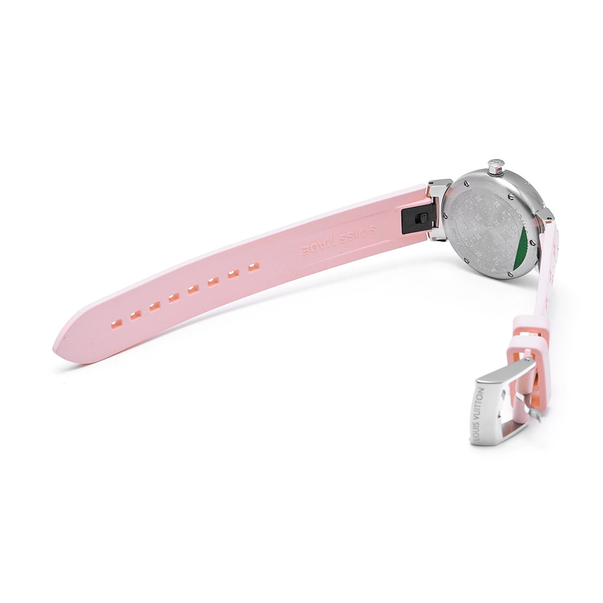 Tambour PM QA115Z White LOUIS VUITTON Ladies [Pre-owned].