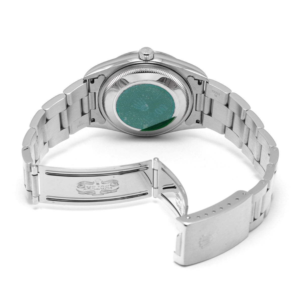 Oyster Perpetual Date 15200 A (manufactured circa 1999) White ROLEX Men's [Pre-Owned].
