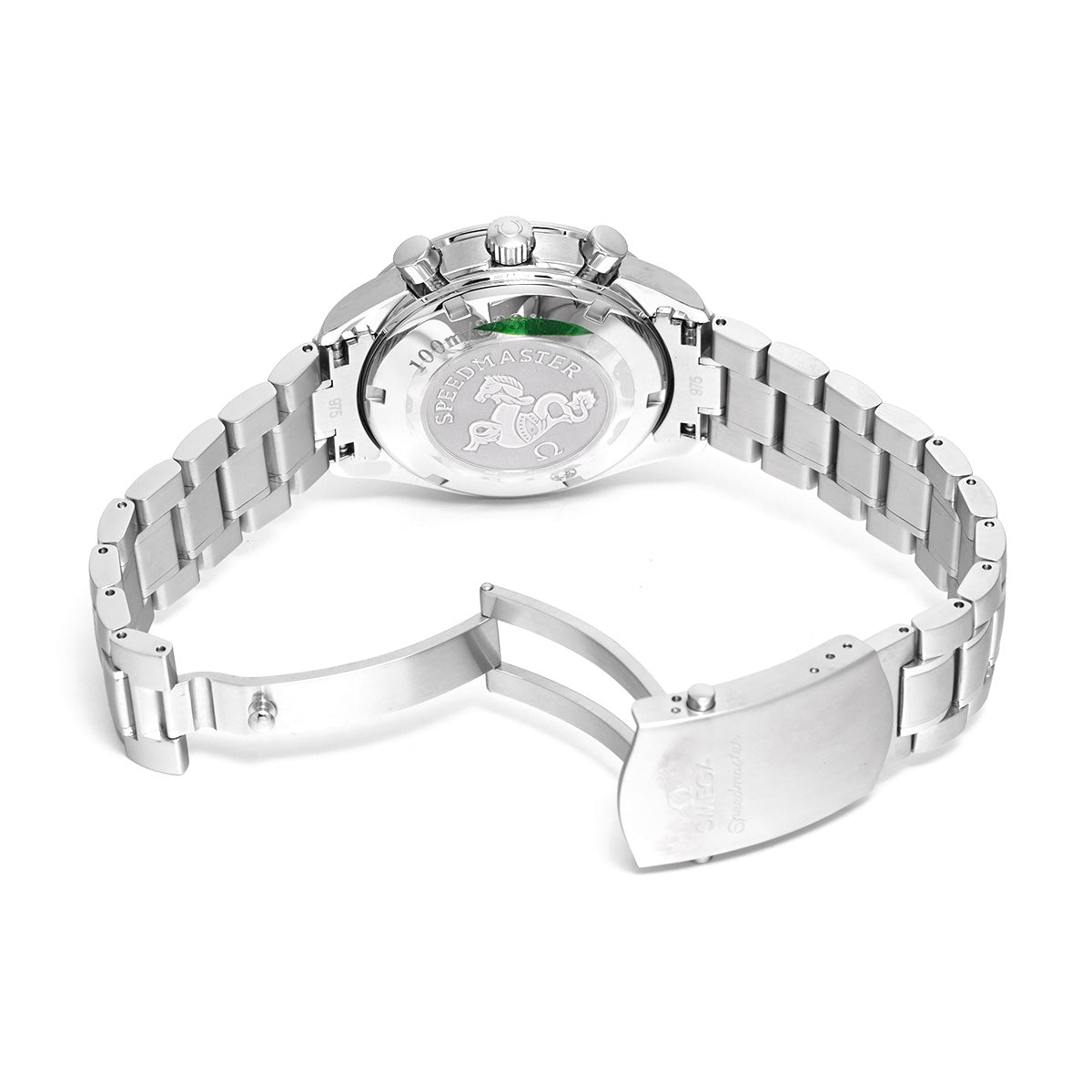 Speedmaster Triple Calendar 3221.30 Silver OMEGA Men's [Pre-Owned].