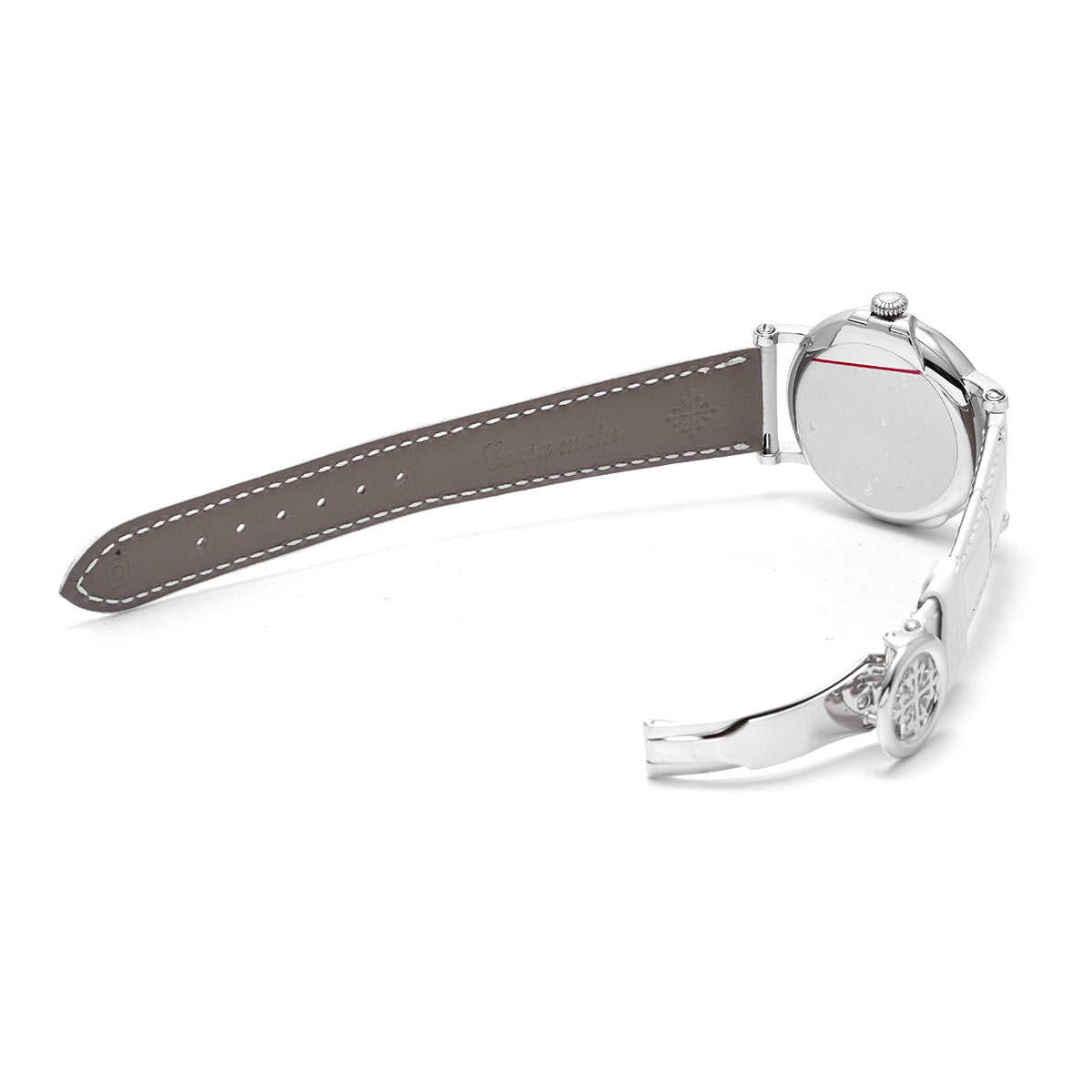 Calatrava Officer 5153G-001 Black PATEK PHILIPPE Men's [Pre-Owned].