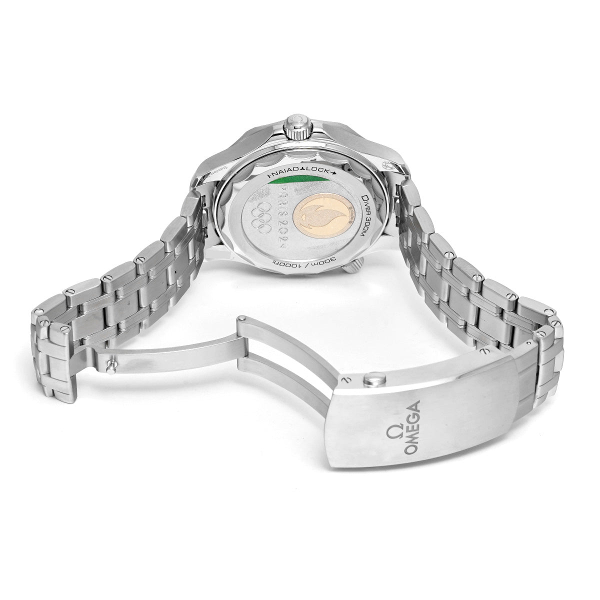 Seamaster Diver 300 Co-Axial Master Chronometer Paris 2024 522.21.42.20.04.001 White OMEGA Men's [pre-owned]
