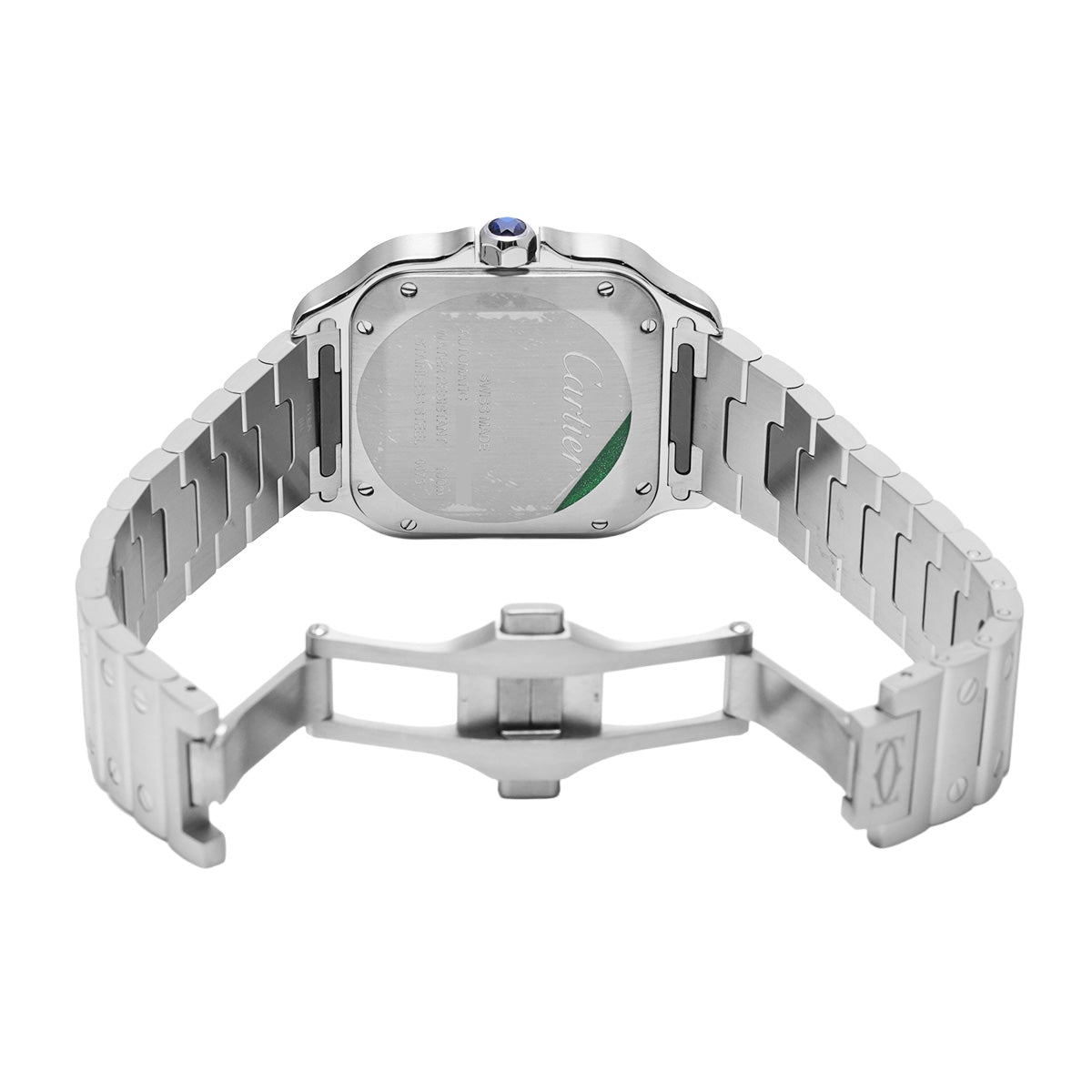 Santos de Cartier MM WSSA0065 Brown Gradation CARTIER Men's [Pre-owned]