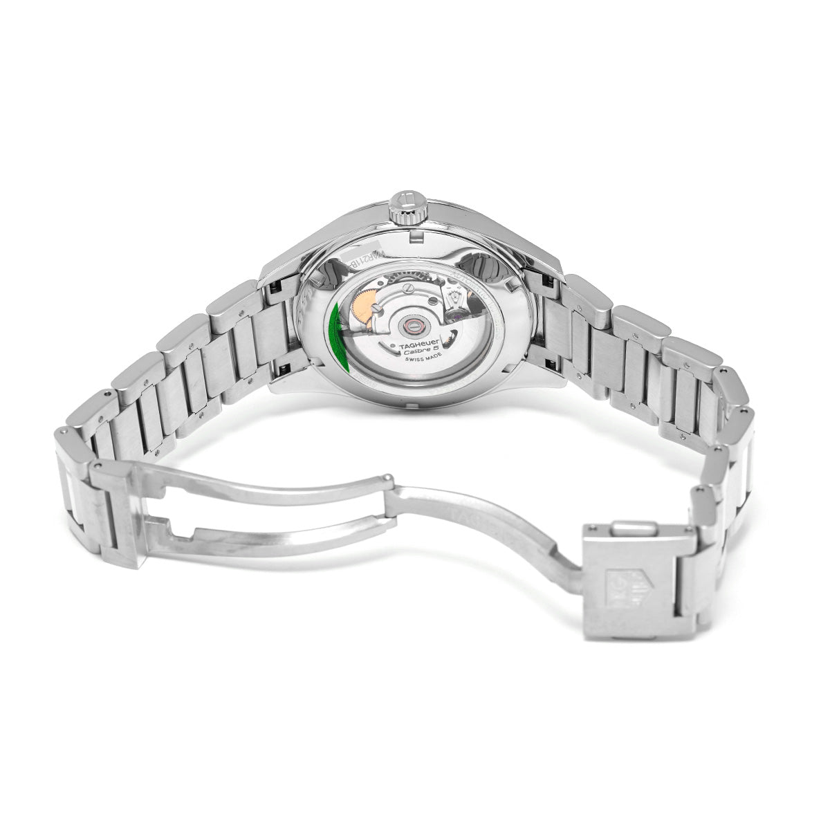 CARRERA Calibre 5 WAR211B.BA0782 Silver TAG HEUER Men's [Pre-Owned].