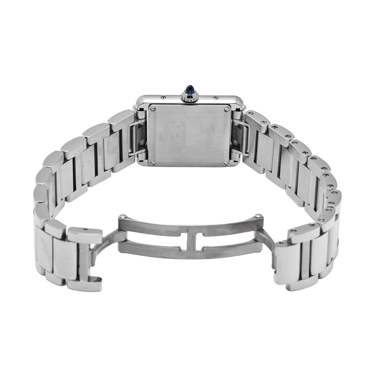 Tank Must SM WSTA0051 Silver CARTIER Ladies [Pre-owned]