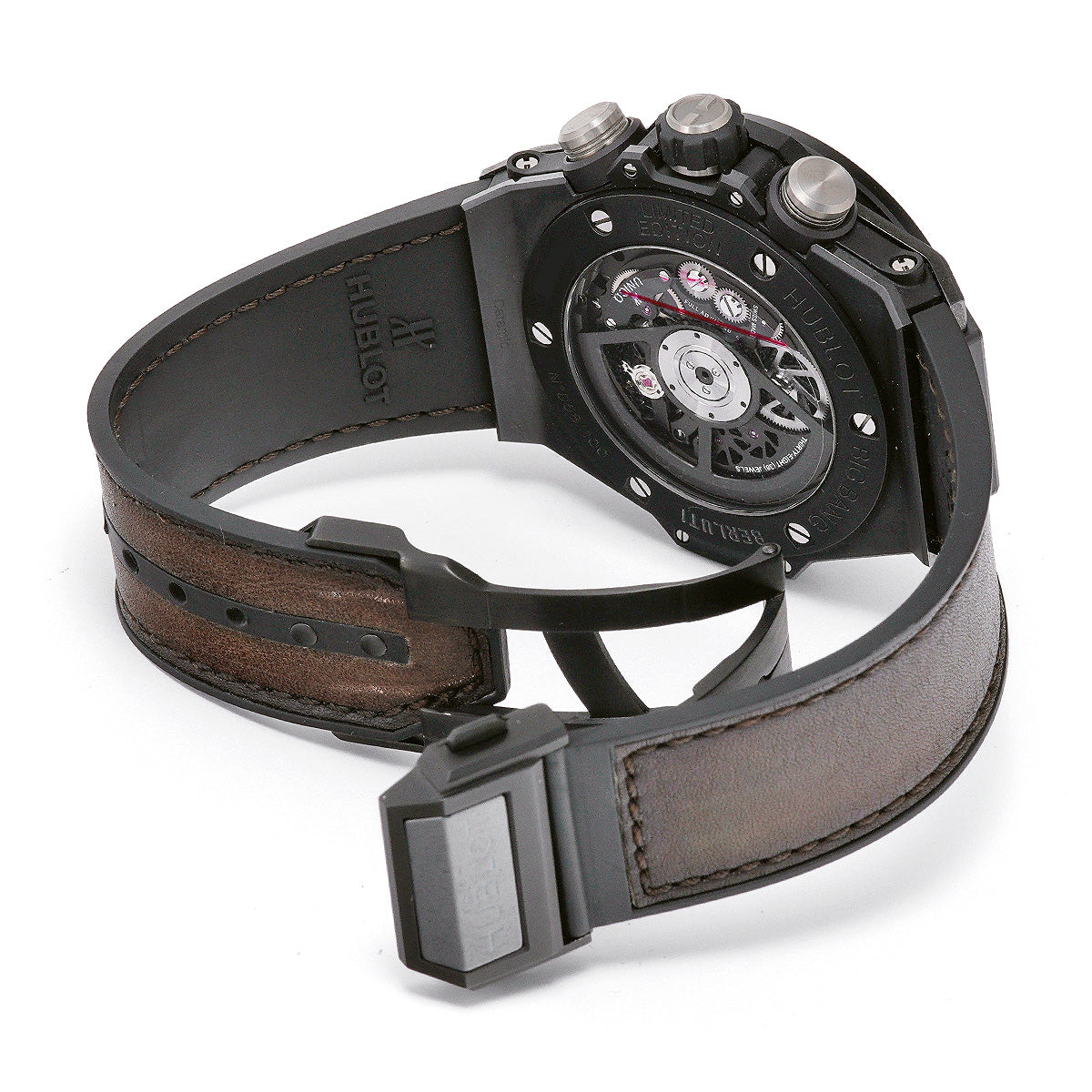 Big Bang Unico Berluti Cold Brown 411.CI.0500.VR.BER20 Brown HUBLOT Men's [Pre-owned].