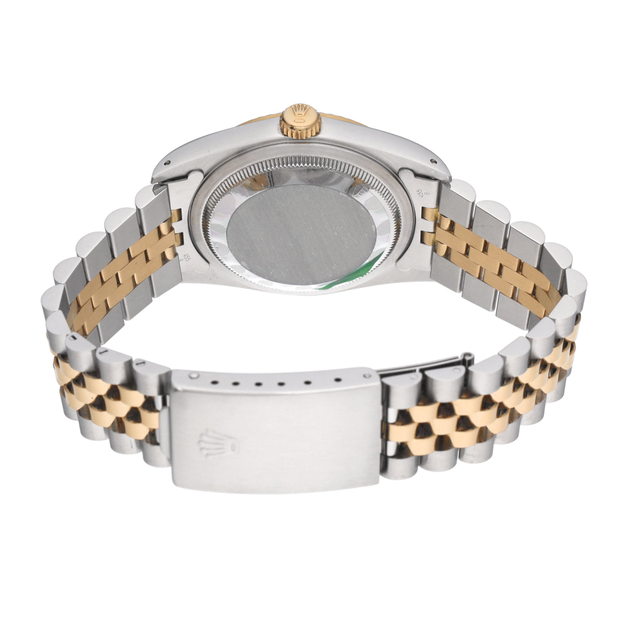 DATE JUST 16233G X (manufactured circa 1993) Champagne/Diamond ROLEX Men's [Pre-Owned].