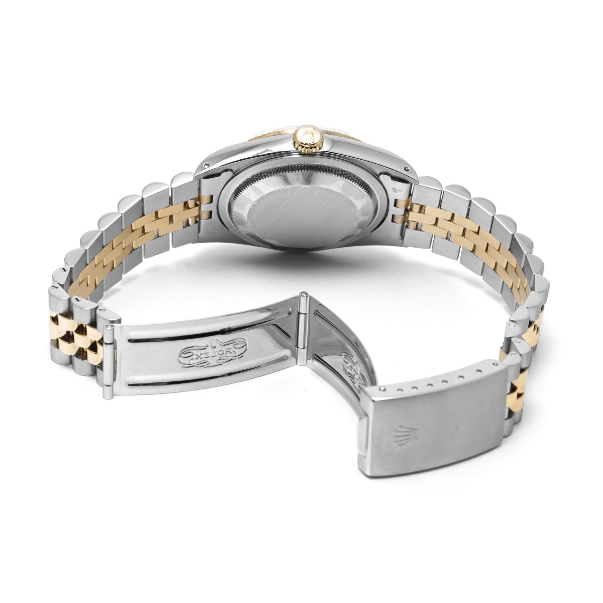 DATE JUST 16233G X (manufactured circa 1993) White/Diamond ROLEX Men's [Pre-Owned].