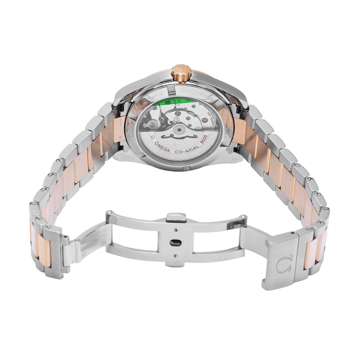 Seamaster Aqua Terra Master Co-Axial 231.25.39.21.55.001 White MOP/Diamond OMEGA Ladies [Pre-Owned]