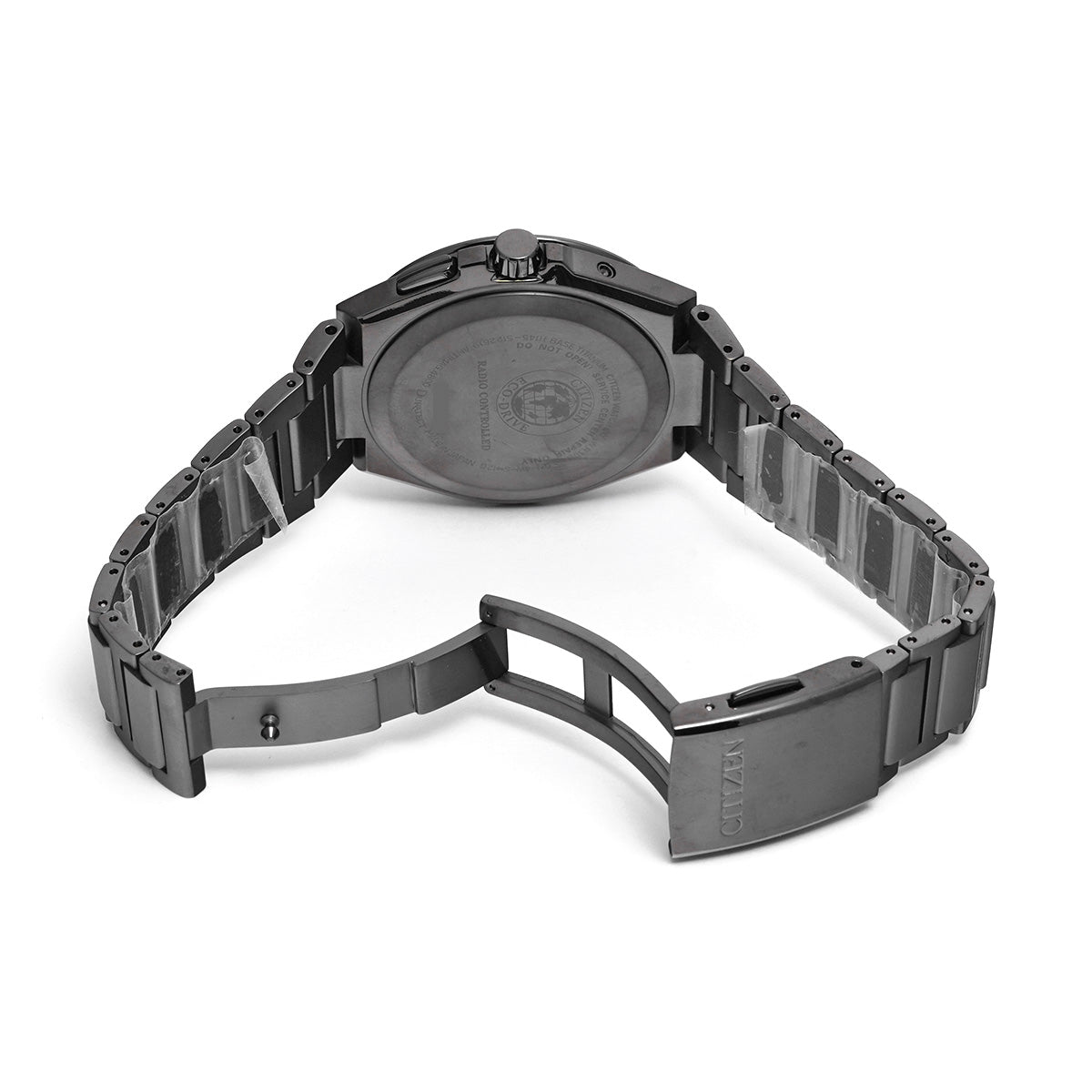 ATESSA Eco-Drive Black Titanium CB0215-51E Black CITIZEN Men's [Pre-Owned].