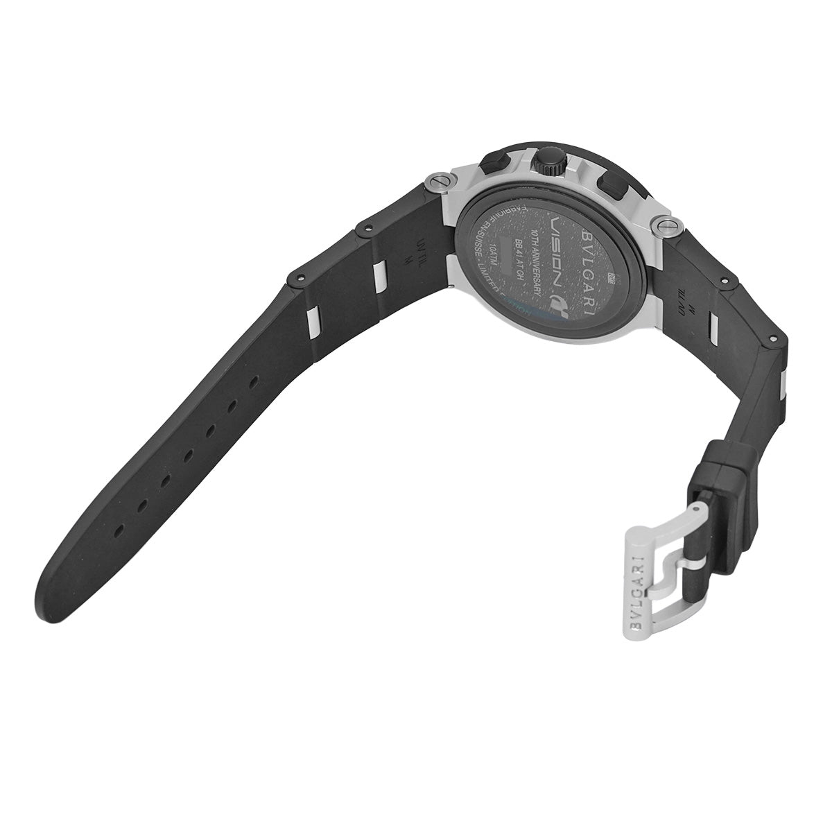 Aluminium Gran Turismo 103893 Gray BVLGARI Men's [Pre-owned].